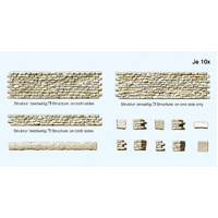 Preiser - Quarrystone Wall Approx 68-20Mm Kit - 18215