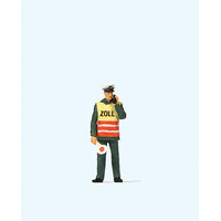 Preiser - Customs Officer In Safety Vest - 28100