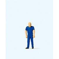 Preiser - Fireman On Standby - 28189