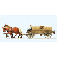 Preiser - Liquid Manure Wagon - 30414