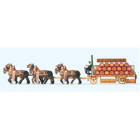 Preiser - Spatenbrau Horse Cart - 30438