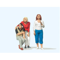 Preiser - G In The Train (3 Figs) - 44905