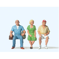 Preiser - G 3 Seated People/Summer - 45080