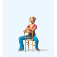 Preiser - G Young Woman On A Chair - 45508