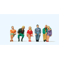 Preiser - 1:43 Seated Passengers(5/6) - 65306