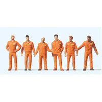 Preiser - 1:50 Mechanics (6 Figures) - 68212