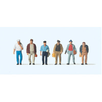 Preiser - 1:100 Walking Tradesmen - 74012