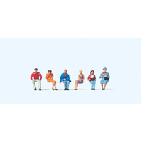 Preiser - 1:120 Seated People - 75004