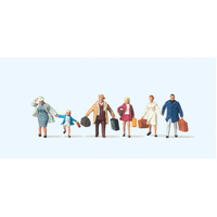 Preiser - 1:120 Krause Family On Journey - 75015