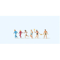Preiser - N Jogging & Badminton - 79076