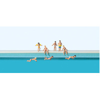 Preiser - N Children Poolside - 79091