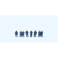 Preiser - N Seated Firemen - 79172