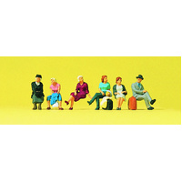 Preiser - N Seated Travellers - 79189