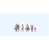 Preiser - N Walking Travellers - 79191