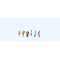 Preiser - 1:200 Standing People - 80900