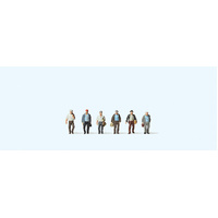 Preiser - Z Walking Male Workers - 88532