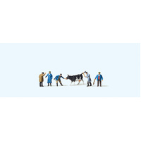 Preiser - Z Cattle At Market - 88544