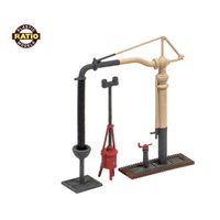 Ratio - N gauge Water Crane and Fire Devil 212