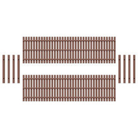 OO Wooden Fencing-Modern