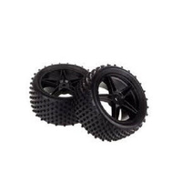 Rear Buggy Tyre Set Spirit (Black)