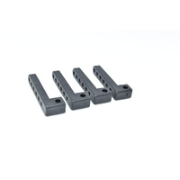 River Hobby - Body Post Adjusting Plate 4 Pce（RH1048/1049/1050) - RH-10880