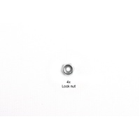 Tamiya - 4mm Lock Nut (4 Pce_