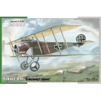 Special Hobby - 1/32 Fokker D.II "Grünzweig`s Planes" Plastic Model Kit