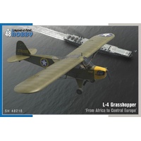 Special Hobby - 1/48 L-4 Grasshopper ‘From Africa to Central Europe’ Plastic Model Kit