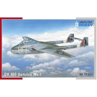 Special Hobby - 1/72 DH.100 Vampire Mk.I RAF, RAAF and Armée de l'Air' Plastic Model Kit
