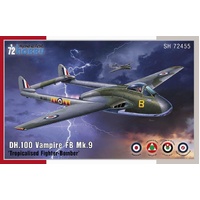 Special Hobby - 1/72 DH.100 Vampire FB.Mk.9 ’Tropicalised Fighter-Bomber’ Plastic Model Kit