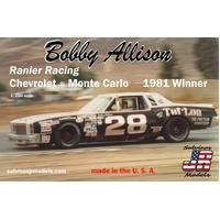 Salvinos Jr - 1/25 Bobby Allison #28 Ranier Racing Chevy Monte Carlo