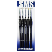 SMS - Brush Set (Synthetic) 5 Pce - BSET03