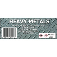 SMS - HEAVY METALS Colour Set 