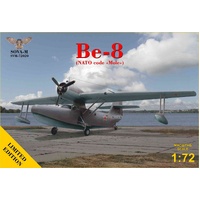 Sova-M 72020 1/72 Be-8 passenger amphibian aircraft Plastic Model Kit