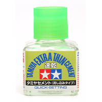 Tamiya - Extra Thin Cement Quick Set (40ml)