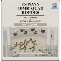 Toucan 1/35 METAL SHELLS & METAL SHELL CASINGS Plastic Model Kit