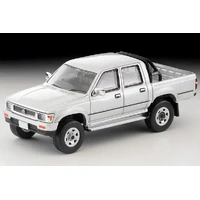 Tomica 1/64 LV-N256c Toyota Hilux 4WD Pickup DoubleCab SSR (Silver) 1991