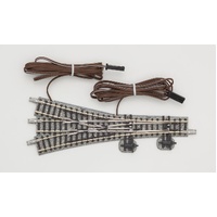 Tomix N Electric 3-Way Turnout Track Left Hand 21-5/16" 541mm & Right Hand 11" 280mm Radius 15°