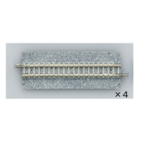 Tomix N Straight Wide PC Track 3-7/8" 99mm (4)