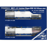 Tomix - N KOKI 102.103 Container Wagon new deco 4cars