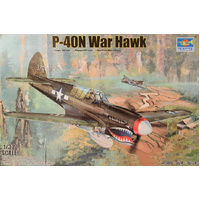 Trumpeter 1/32 P-40N War Hawk *AUS DECAL* Plastic Model Kit [02212]