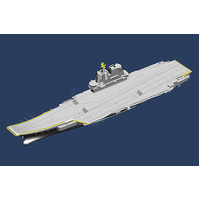 Trumpeter 1/700 PLA Navy type 002 Aircraft Carrier Plastic Model Kit