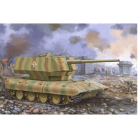 Trumpeter -  1/35 E-100 Flakpanzer w/12.8cm Flak 40 Plastic Model Kit [09585]