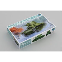 Trumpeter -  1/35 Soviet T-100Z Heavy Tank Plastic Model Kit [09591]