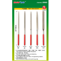 Trumpeter Assorted diamond files set (Grit size:150#) - f3x140mm [09965]