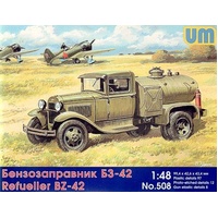Unimodels 1/48 Gasoline refueling truck BZ-42 Plastic Model Kit
