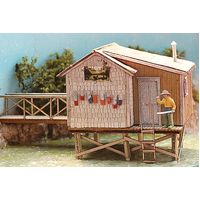 Walthers - HO Fishing Shack Laser Cut kit