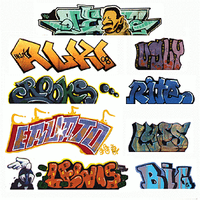 Walthers - HO Scale Graffiti Decal MegaSet #2 (9)