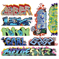 Walthers - HO Scale Graffiti Decal MegaSet #12