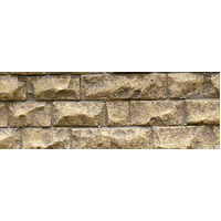 Walthers - HO Flexible and Adhesive Cut Stone Wall Medium